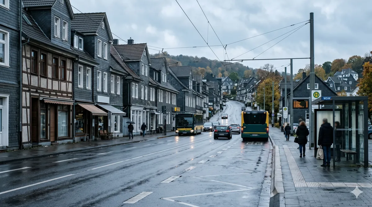 Widukindstraße Wuppertal — Unfallschwerpunkt